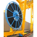 Red Easy Power-Supply Spring Cable Reel for Overhead Crane